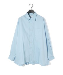 MIDIUMISOLID for Ladies レギュラーカラービッグシャツ