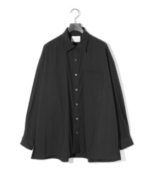 MIDIUMISOLID for Ladies レギュラーカラービッグシャツ