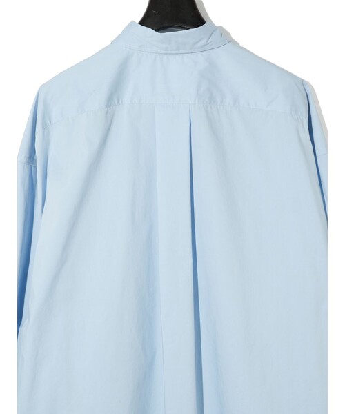 MIDIUMISOLID（ミディウミソリッド）の「MIDIUMISOLID for Ladies レギュラーカラービッグシャツ（シャツ/ブラウス・レディース・ライトブルー/ブラック/オフホワイト・FREE）」の13枚目の写真