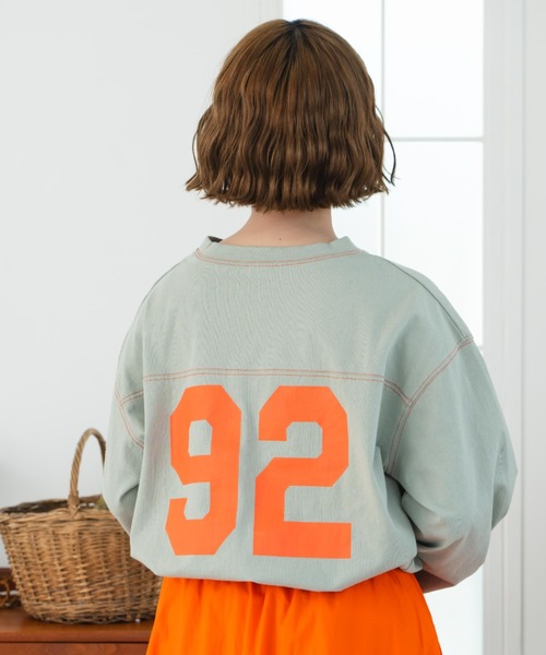 eLur（エラー）の「【eLur】92 ナンバリングロンT（Tシャツ