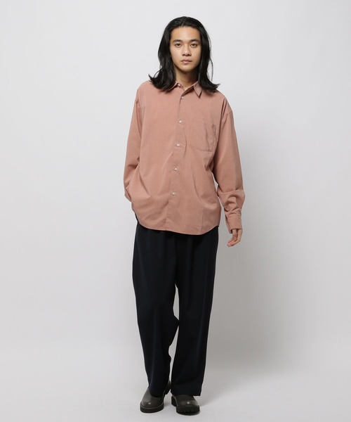 niko and...（ニコアンド）の「ドライタッチイージーケアシャツ（シャツ/ブラウス・メンズ・ピンク/ライトグレー/ブルー/チャコール・LARGE/MEDIUM）」の11枚目の写真