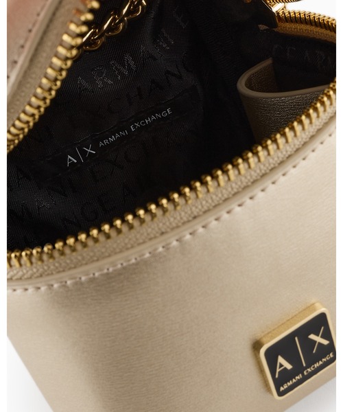 ARMANI EXCHANGE（アルマーニエクスチェンジ）の「【A|X アルマーニ エクスチェンジ】AXロゴ　ミニショルダーバッグ（ショルダーバッグ・レディース・ゴールド/ブラック/ベビーピンク/マスタード・FREE）」の11枚目の写真