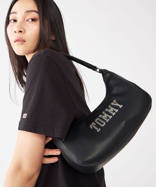  JEANS（トミージーンズ） ロゴ ショルダーバッグ ブラック 楽天市場】トミーヒルフィガー トミージーンズ TOMMY HILFIGER
