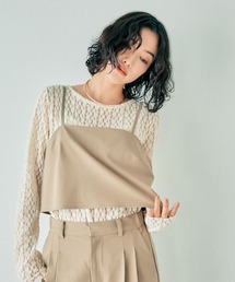 LEPSIM | ショートキャミブラウス　242759(キャミソール)