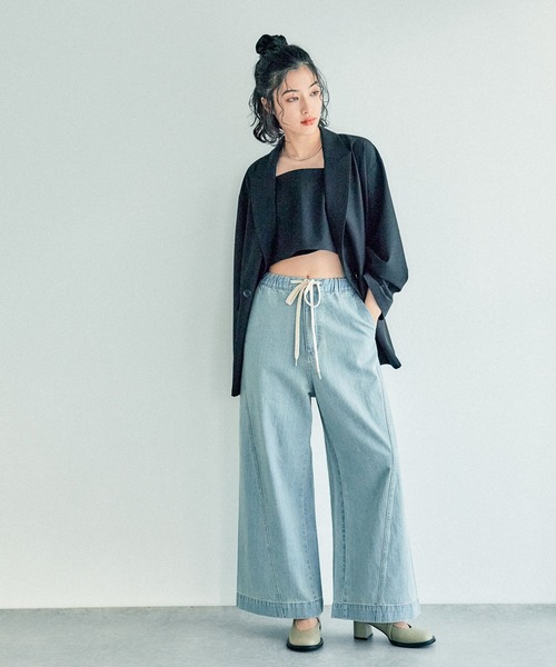 routine様確認用 LEPSIM（レプシィム） キャミソール ショートキャミブラウス 242759