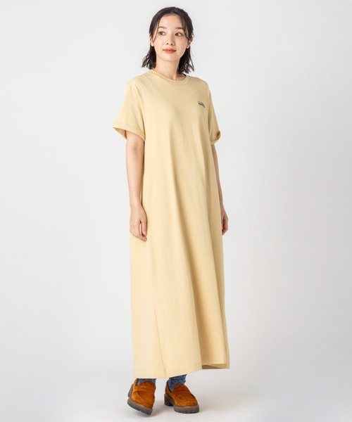 L.L.Bean(エルエルビーン)の「【JAPAN EDITION】サンフォード・ショートスリーブ・ドレス(ワンピース・レディース・タン/ライトグレー/ブラック・MEDIUM)」の7枚目の写真