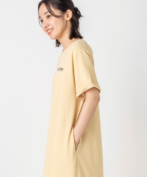 L.L.Bean(エルエルビーン)の「【JAPAN EDITION】サンフォード・ショートスリーブ・ドレス(ワンピース・レディース・タン/ライトグレー/ブラック・MEDIUM)」の13枚目の写真