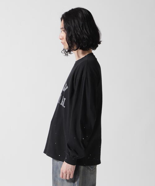 セール】REMI RELIEF(レミレリーフ) 別注20/-天竺ロンT（US NAVY