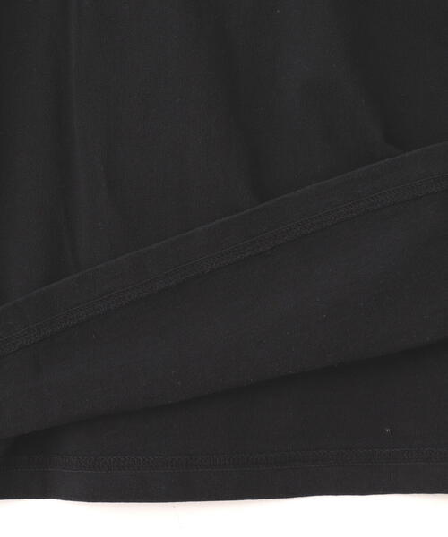 REMI RELIEF(レミレリーフ)の「REMI RELIEF(レミレリーフ) 別注20/-天竺ロンT(US NAVY)ペイント加工(Tシャツ/カットソー・メンズ・その他18/ブラック・M/L/XL)」の18枚目の写真