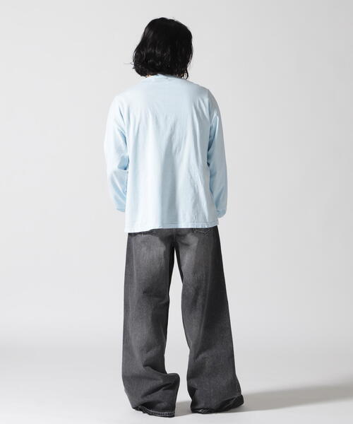 セール】REMI RELIEF(レミレリーフ) 別注20/-天竺ロンT（US NAVY