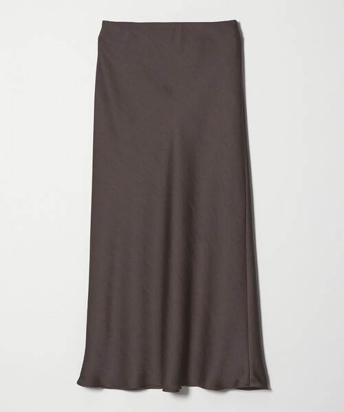 ポリエステルサテン マーメイドフレアスカート（スカート