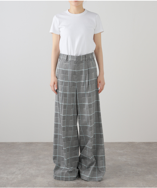 パンツ MASU Classic Easy Trousers MASU(エムエーエスユー)のCLASSIC EASY TROUSERS GRAYの通販