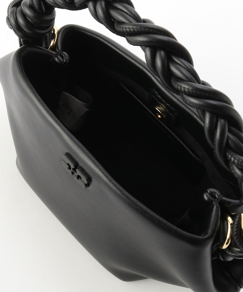 GANNI（ガニー）の「GANNI  / ガニーGanni Bou Bag Mini（ショルダーバッグ・レディース・シルバー/ブラック・FREE）」の18枚目の写真
