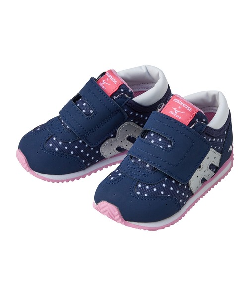 MIKI HOUSE(미키 하우스)의 「【WEB 한정】미즈노 코라보 세컨드 베이비 슈즈(스니커)」｜블루계 그 외 4