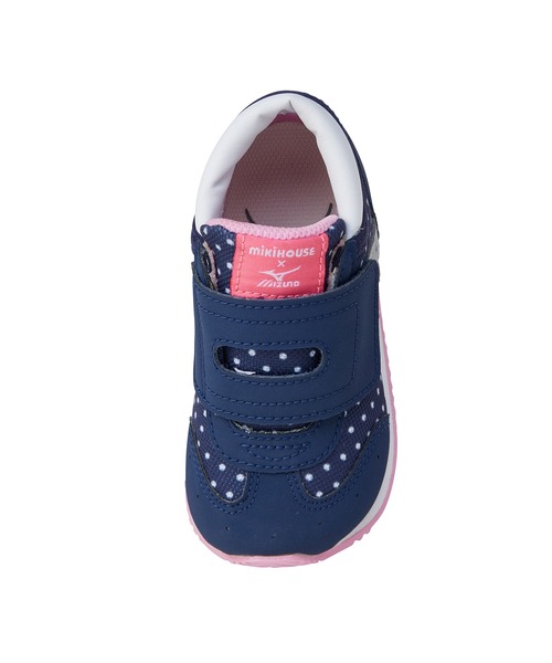 MIKI HOUSE（ミキハウス）の「【WEB限定】ミズノコラボ セカンドベビーシューズ（スニーカー・キッズ・ブルー系その他4/ピンク/サックスブルー・14.5cm/14cm/15.5cm/15cm/13cm/13.5/13.5cm/13.5㎝）」の19枚目の写真