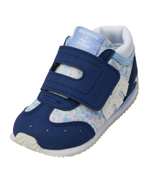MIKI HOUSE（ミキハウス）の「【WEB限定】ミズノコラボ セカンドベビーシューズ（スニーカー・キッズ・ブルー系その他4/ピンク/サックスブルー・14.5cm/14cm/15.5cm/15cm/13cm/13.5/13.5cm/13.5㎝）」の14枚目の写真