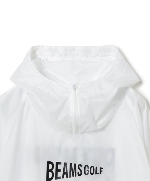 UNISEX〉BEAMS GOLF / 撥水 パッカブル アノラック レイン パーカー