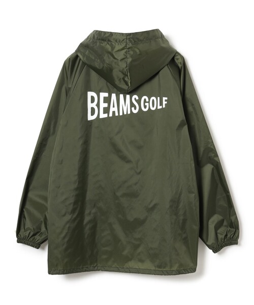 UNISEX〉BEAMS GOLF / 撥水 パッカブル アノラック レイン