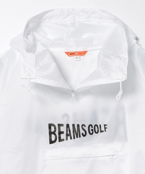 UNISEX〉BEAMS GOLF / 撥水 パッカブル アノラック レイン