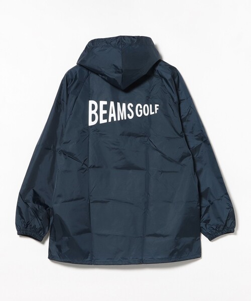 UNISEX〉BEAMS GOLF / 撥水 パッカブル アノラック レイン パーカー