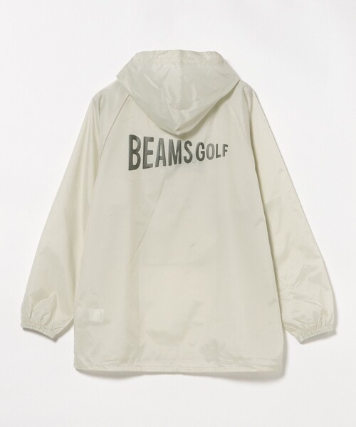 UNISEX〉BEAMS GOLF / 撥水 パッカブル アノラック レイン パーカー
