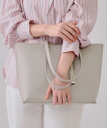 OPAQUE.CLIP | 【A4サイズ対応】バイカラースムーストートバッグ(トートバッグ)