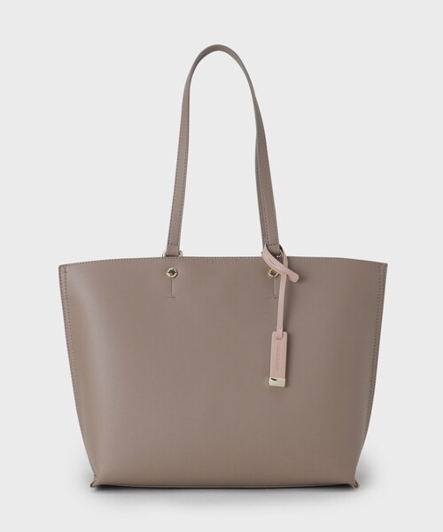 OPAQUE.CLIP（オペークドットクリップ）の「【A4サイズ対応】バイカラースムーストートバッグ（トートバッグ・レディース・ブラック系4/ライトグレー系4/ベージュ系その他7/ブラウン系8・00）」の15枚目の写真