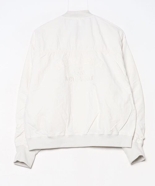 NEW ERA（ニューエラ）の「ニューエラ  WS WOVEN LIGHT BLOUSON WHI（ブルゾン・レディース・ホワイト・S/M）」の2枚目の写真