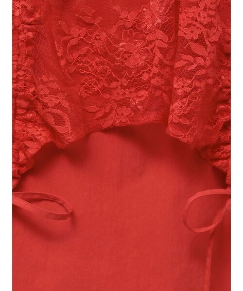 CALNAMUR(カルナムール)の「2WAY LACE OVER NYLON GATHER SK/2WAYレースオーバーナイロンギャザースカート(スカート・レディース・ベージュ/レッド/チャコールグレー・FREE)」の19枚目の写真