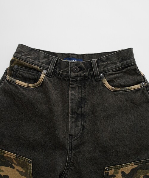 セール】NAUTICA JEANS CO./ノーティカジーンズ 迷彩 ダブルニー