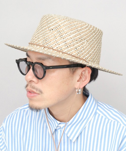 ガマ あご紐付き カンカン帽（ハット）｜ReqHatter（レック