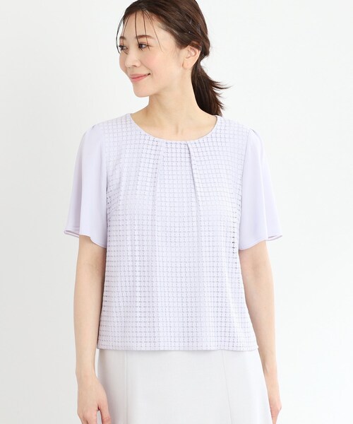 ReFLEcT - リフレクト　ビーズステッチシフォンブラウス白　他2枚 楽天市場】新品同様【中古】リフレクト Reflect シフォン