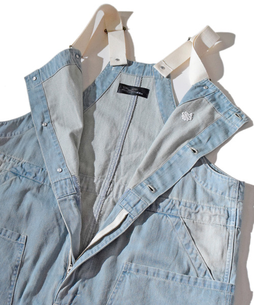 ALDIES（アールディーズ）の「Love Overalls / ラブオーバーオール（サロペット/オーバーオール・メンズ・ブルー/ネイビー・LARGE/MEDIUM/SMALL）」の18枚目の写真