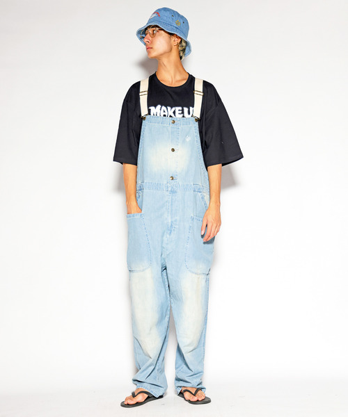 ALDIES（アールディーズ）の「Love Overalls / ラブオーバーオール（サロペット/オーバーオール・メンズ・ブルー/ネイビー・LARGE/MEDIUM/SMALL）」の12枚目の写真