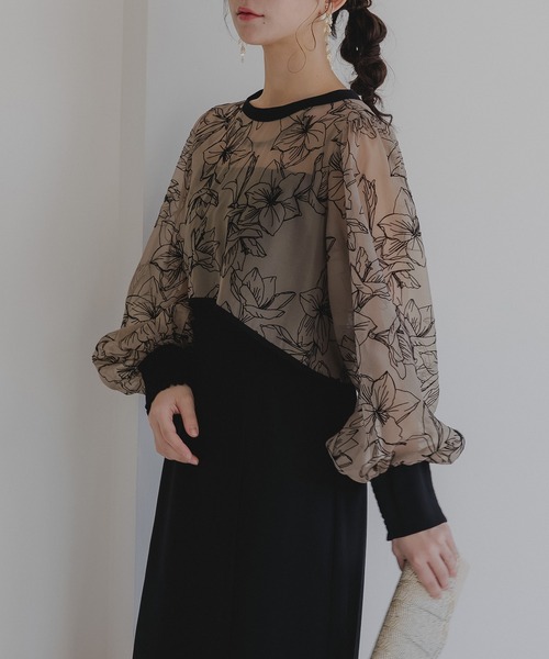 セール】フロッキー花柄ボレロ＆ノースリーブワンピース（ドレス