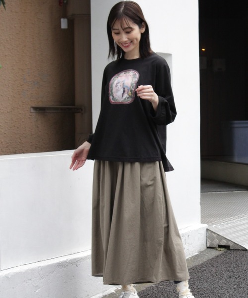 スーパーハッカ　今季ワイドパンツ 楽天市場】コットンナイロンストレッチワイドパンツ／スーパー