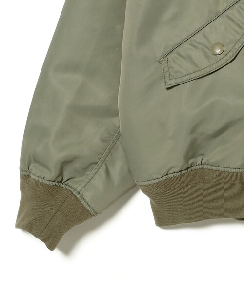 REMI RELIEF（レミレリーフ）の「【別注】REMI RELIEF / L-2B Flight Jacket（ブルゾン・メンズ・ブラック系その他4/オリーブ・MEDIUM/X-LARGE/LARGE/SMALL）」の15枚目の写真