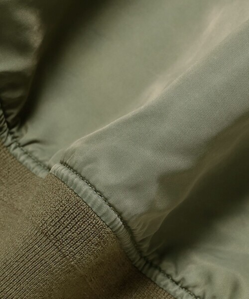 REMI RELIEF（レミレリーフ）の「【別注】REMI RELIEF / L-2B Flight Jacket（ブルゾン・メンズ・ブラック系その他4/オリーブ・MEDIUM/X-LARGE/LARGE/SMALL）」の18枚目の写真