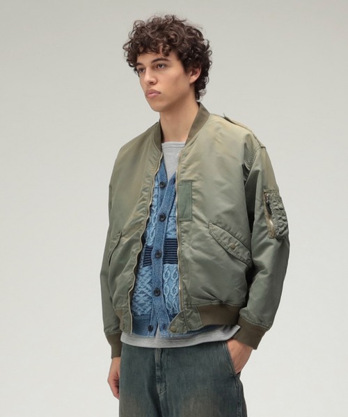 ジャケット・アウター REMI RELIEF L-2B Flight Jacket 別注】REMI RELIEF / L-2B Flight Jacket（ブルゾン）｜REMI RELIEF