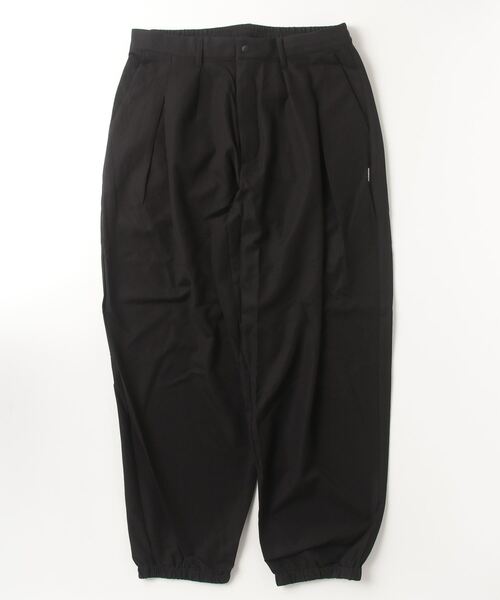 ADAM PATEK（アダムパテック）の「【ADAMPATEK/アダムパテック】ripple tuck relax pants/リップル タック入りリラックスパンツ（その他パンツ・レディース・チャコールグレー/ブラック・2/1）」の15枚目の写真