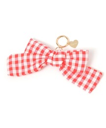 tiny tiny（ティニーティニー）の「チェックリボンチャーム[tiny tiny(ティニーティニー)]（その他小物）」