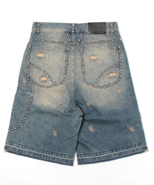 BREATH BADHOP SUIDE STUDS デニムショーツ BREATH BADHOP suicide