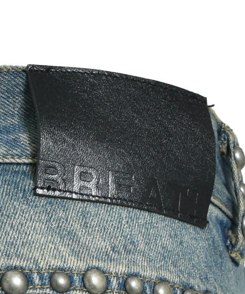 BREATH / ブレス】SUICIDE STUDS DENIM SHORTS / インディゴ [BR25