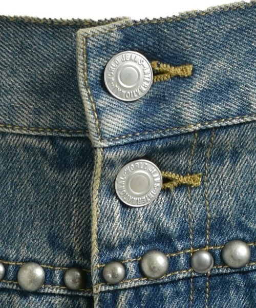 BREATH / ブレス】SUICIDE STUDS DENIM SHORTS / インディゴ [BR25