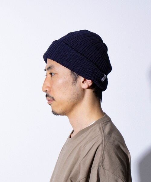 halo commodity（ハロ　コモディティー）の「【halo Commodity/ハロ コモディティー】Huron Watch ワッチ ニット帽（ニットキャップ/ビーニー・メンズ・ネイビー/チャコールグレー/ブラック/ホワイト系その他5/レッド系その他・FREE）」の13枚目の写真