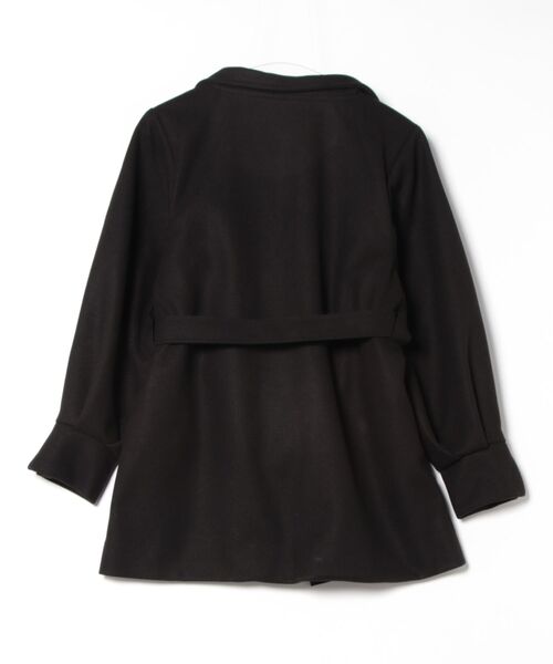 CERCA(チェルカ)の「Nia(ニア)/ウエストリボン チェスターコート(チェスターコート・レディース・アイボリー/ブラック・LARGE/MEDIUM/SMALL)」の3枚目の写真