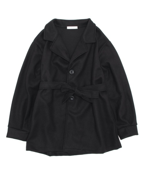 CERCA(チェルカ)の「Nia(ニア)/ウエストリボン チェスターコート(チェスターコート・レディース・アイボリー/ブラック・LARGE/MEDIUM/SMALL)」の10枚目の写真