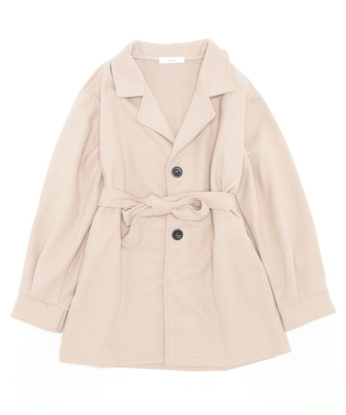 CERCA(チェルカ)の「Nia(ニア)/ウエストリボン チェスターコート(チェスターコート・レディース・アイボリー/ブラック・LARGE/MEDIUM/SMALL)」の18枚目の写真