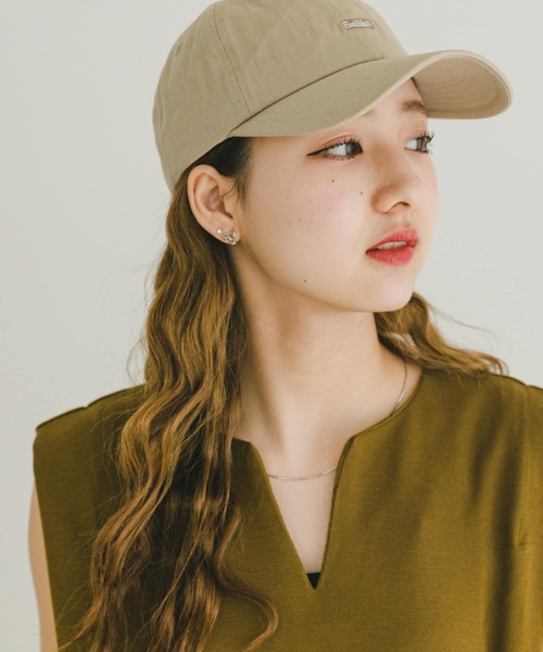 ITEMS URBANRESEARCH（アイテムズ アーバンリサーチ）の「Healthknit　ワンポイント刺繍CAP（キャップ・メンズ・ブラック/カーキ/ベージュ/ブルー系その他・-）」の8枚目の写真