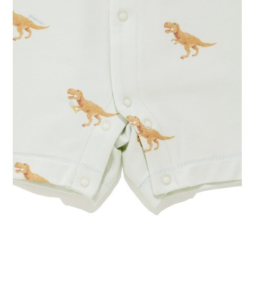 gelato pique（ジェラートピケ）の「【BABY】半袖ロンパース（ロンパース・キッズ・ライトピンク/ミント/グレー/ベージュ/ブルー/ピンク/オフホワイト/クリーム/イエロー/レッド・70/80）」の22枚目の写真